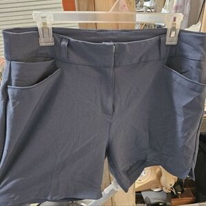 Women's Blue Shorts By Adidas  Size 14